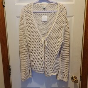NWT American Eagle Fisherman Knit Cardigan Size xl